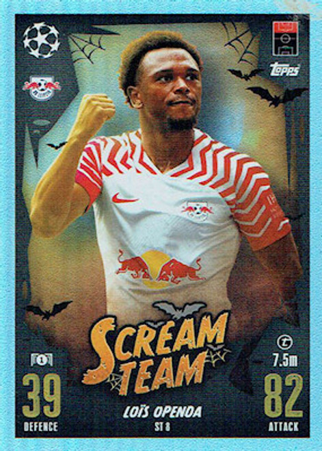 ST008 - Lois Openda (RB Leipzig) - SCREAM TEAM (UPDATE CARD) - Topps Match Attax 2023/24