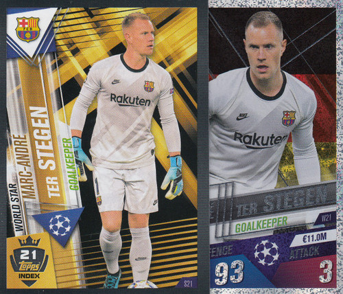 #W21 Marc-Andre Ter Stegen (FC Barcelona) Match Attax 101 2019/20