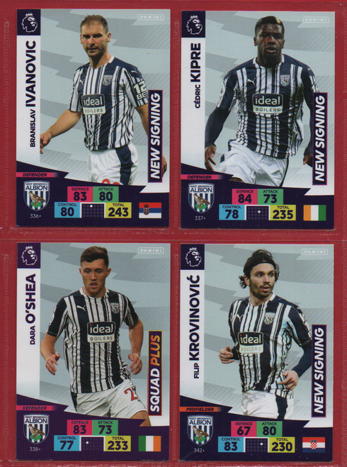 TEAM SET - West Brom - Adrenalyn XL Premier League PLUS 2020/21