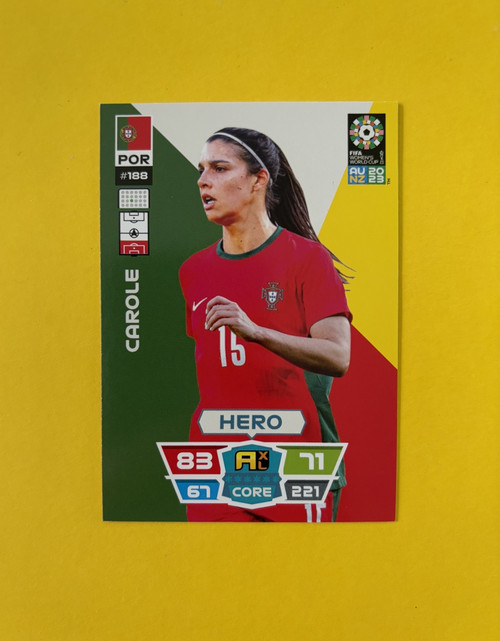 #188 Carole (Portugal) Panini Adrenalyn XL Women's World Cup 2023