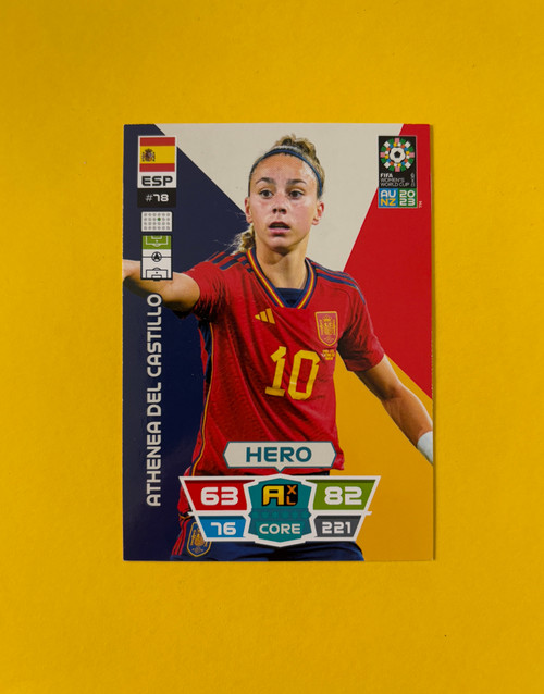 #078 Athenea del Castillo (Spain) Panini Adrenalyn XL Women's World Cup 2023