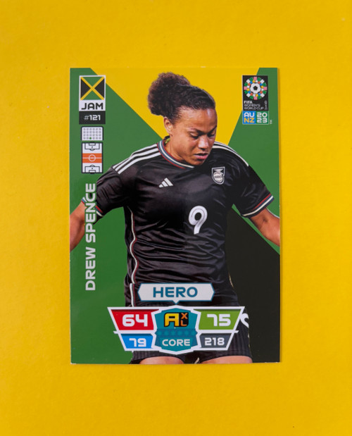 #121 Drew Spence (Jamaica) Panini Adrenalyn XL Women's World Cup 2023