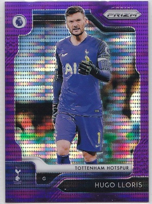 #183 Hugo Lloris (Tottenham) Panini Prizm Premier League 2019/20 VIOLET BREAKAWAY PARALLEL 19/75