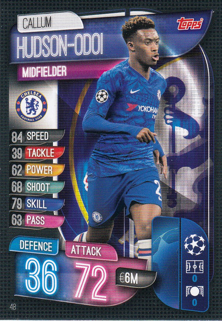 #48 Callum Hudson-Odoi (Chelsea) Match Attax Champions League 2019/20