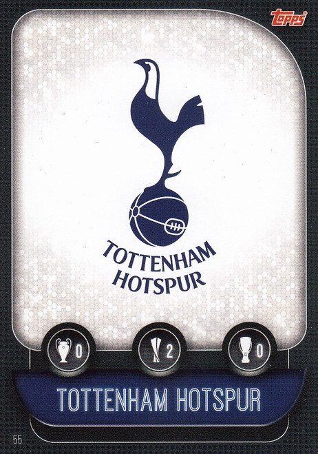 #55 Tottenham Hotspur Team Badge Match Attax Champions League 2019/20