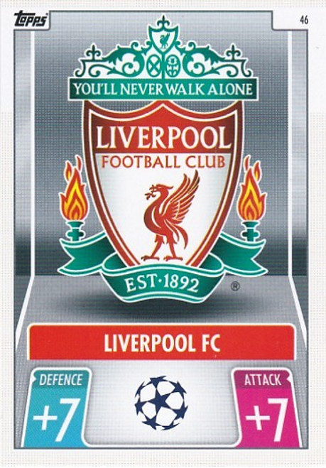 #046 Club Badge (Liverpool) - Topps Match Attax 2021/22