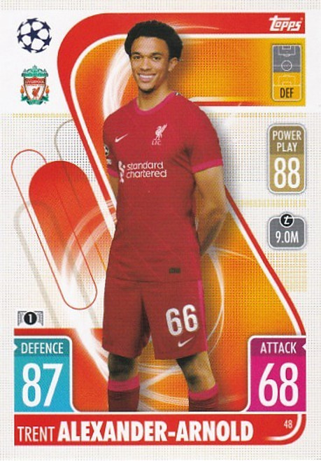 #048 Trent Alexander-Arnold (Liverpool) - Topps Match Attax 2021/22