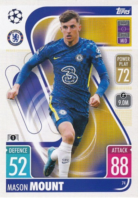 #074 Mason Mount (Chelsea) - Topps Match Attax 2021/22