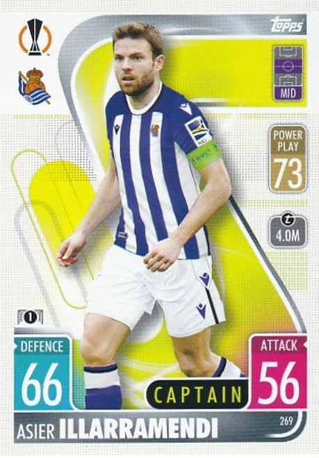 #269 Asier Illarramendi (Real Sociedad) - Topps Match Attax 2021/22