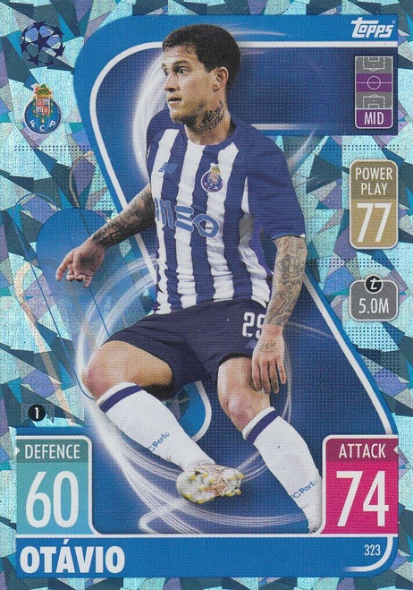 #323 Otavio (Porto) - CRYSTAL PARALLEL - Topps Match Attax 2021/22