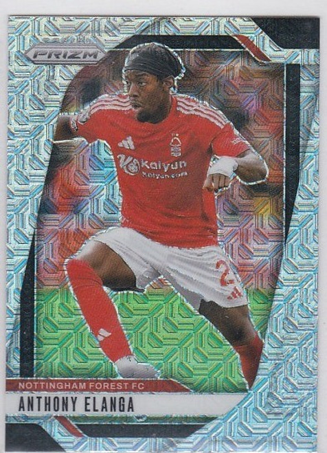 #261 Anthony Elanga (Nottingham Forest) - MOJO PARALLEL - Panini Prizm Premier League 2024/25