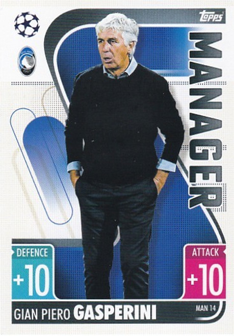 MAN014 - Gian Piero Gasperini (Atalanta) - MANAGER - Topps Match Attax Extra 2021/22
