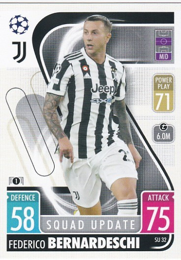 SU2 - Paulo Dybala (Juventus) - SQUAD UPDATE (UPDATE CARD) - Topps