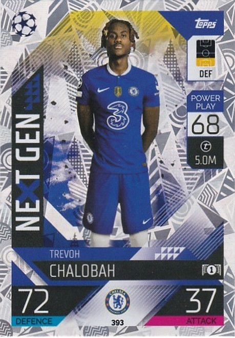 #393 Trevoh Chalobah (Chelsea) - NEXT GEN - Topps Match Attax 2022/23