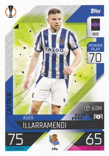 #284 Asier Illarramendi (Real Sociedad) - Topps Match Attax 2022/23