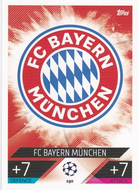 #190 Club Badge (Bayern Munich) - Topps Match Attax 2022/23