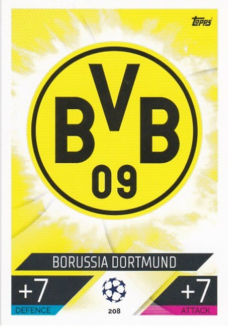 #208 Club Badge (Borussia Dortmund) - Topps Match Attax 2022/23