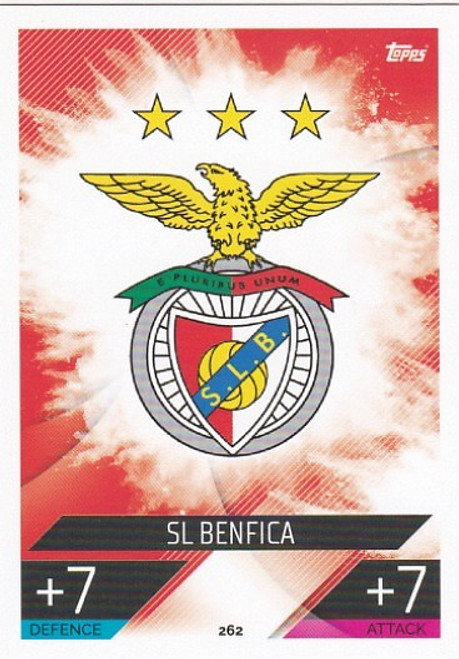 #262 Club Badge (Benfica) - Topps Match Attax 2022/23