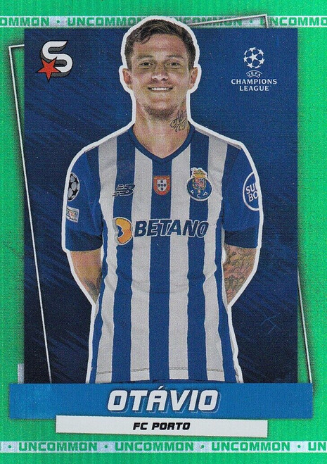 #144 Otavio (Porto) - GREEN PARALLEL (UNCOMMON) - Topps Superstars 2022/23