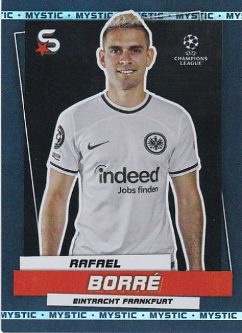 #126 Rafael Borre (Eintracht Frankfurt) - MYSTIC PARALLEL - Topps Superstars 2022/23