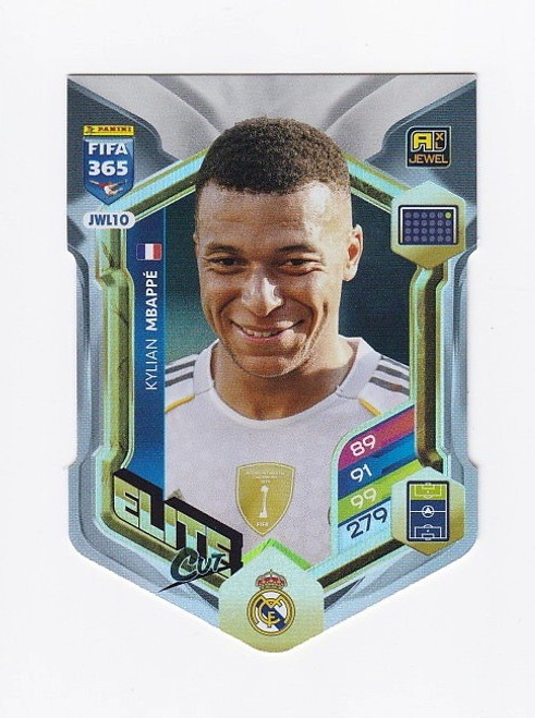 JWL10 - Kylian Mbappe (Real Madrid) - ELITE CUT (JEWEL) - Panini Adrenalyn XL FIFA 365 2026
