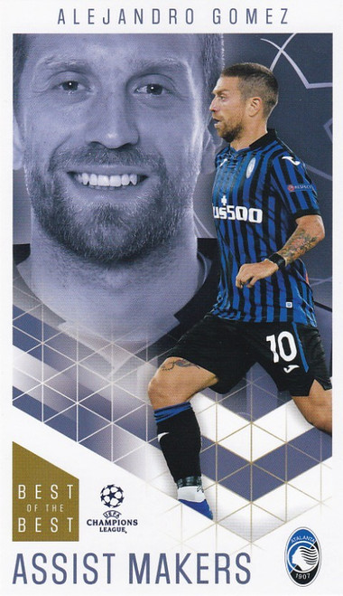 #032 Alejandro Gomez (Atalanta) - ASSIST MAKERS - Topps UEFA Champions League Best of the Best 2020/21