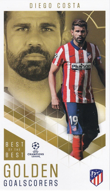 #083 Diego Costa (Atletico Madrid) - GOLDEN GOALSCORERS - Topps UEFA Champions League Best of the Best 2020/21