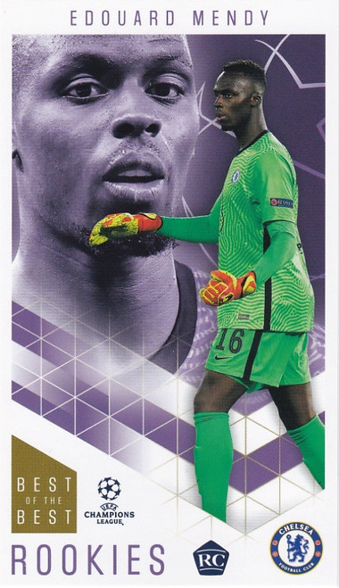 #049 Edouard Mendy (Chelsea) - ROOKIES - Topps UEFA Champions League Best of the Best 2020/21 #049 Edouard Mendy (Chelsea) - ROOKIES - Topps UEFA Champions League Best of the Best 2020/21
