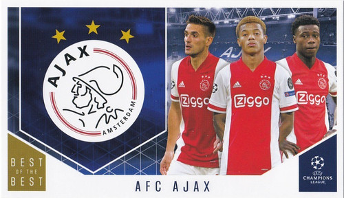 #101 Ajax (Dusan Tadic, David Neres & Quincy Promes) - Topps UEFA Champions League Best of the Best 2020/21