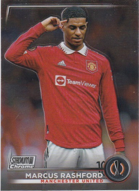 #96 Marcus Rashford (Manchester United) - Topps Stadium Club UEFA Club Competitions 2022/23 #96 Marcus Rashford (Manchester United) - Topps Stadium Club UEFA Club Competitions 2022/23
