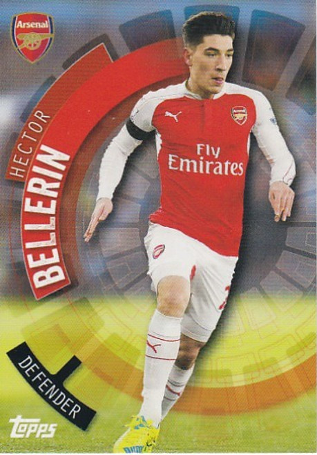 #009 Hector Bellerin (Arsenal) - Topps Premier Club 2015/2016 (Premier League)