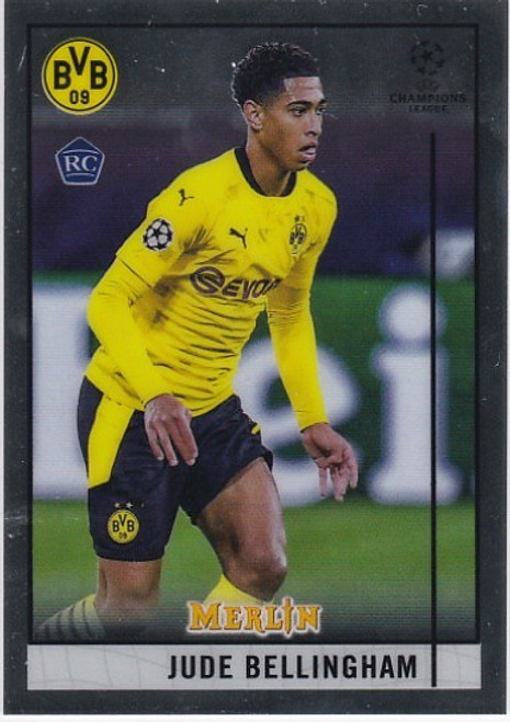 #31 Jude Bellingham (Borussia Dortmund) - Topps Merlin Chrome 2020/21 - ROOKIE CARD RC
