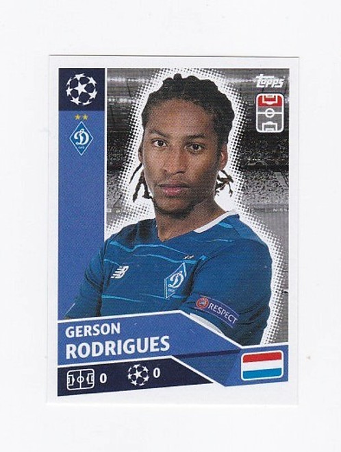 POF032 - Gerson Rodrigues (Dynamo Kyiv) - Topps UEFA Champions League 2020/21 - Sticker