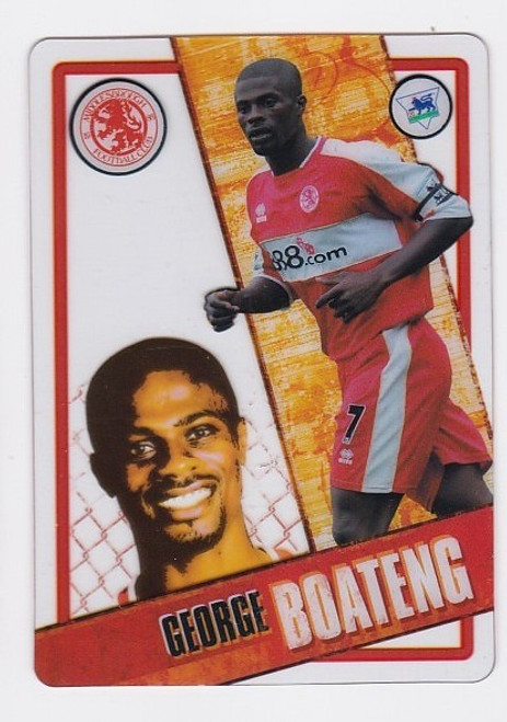 #057 George Boateng (Middlesbrough) - Topps i-Cards Premier League 2006/07