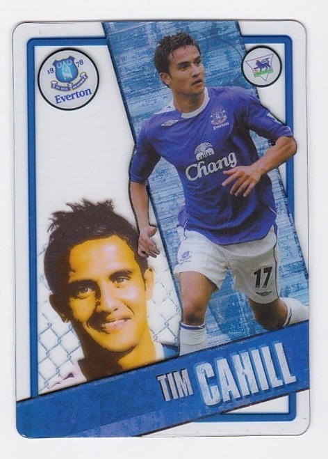 #033 Tim Cahill (Everton) - Topps i-Cards Premier League 2006/07