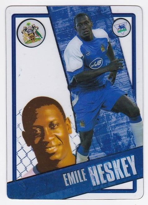 #100 Emile Heskey (Wigan) - Topps i-Cards Premier League 2006/07