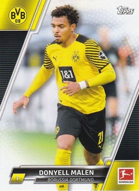 #033 Donyell Malen (Borussia Dortmund) - Topps Bundesliga Japan Edition 2021/22