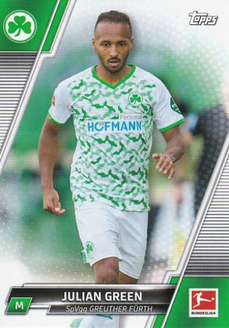 #048 Julian Green (Greuther Fürth) - Topps Bundesliga Japan Edition 2021/22