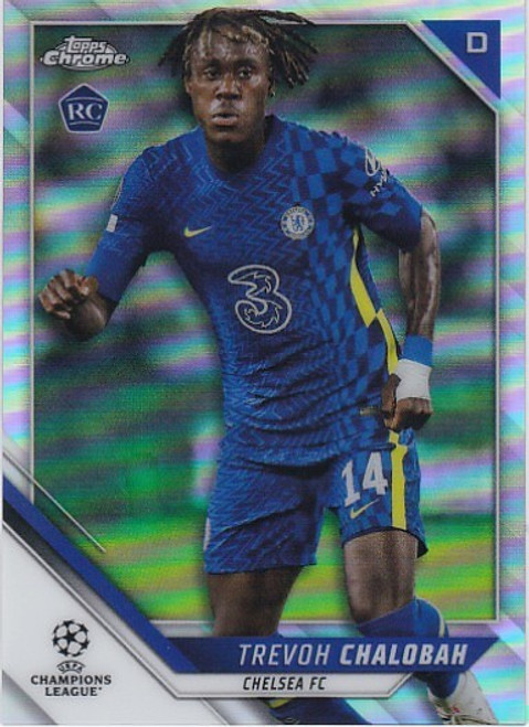 #059 Trevoh Chalobah (Chelsea) - REFRACTOR PARALLEL - Topps Chrome UEFA Champions League 2021/22