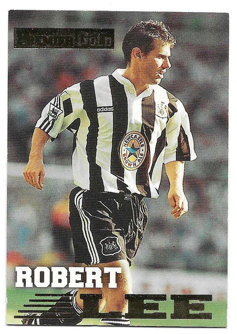 #105 Robert Lee (Newcastle United) - Merlin Premier Gold 1996/97 (Premier League)