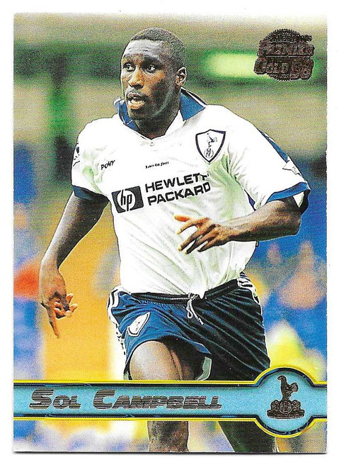 #137 Sol Campbell (Tottenham) - Merlin Premier Gold 1997/98 (Premier League)