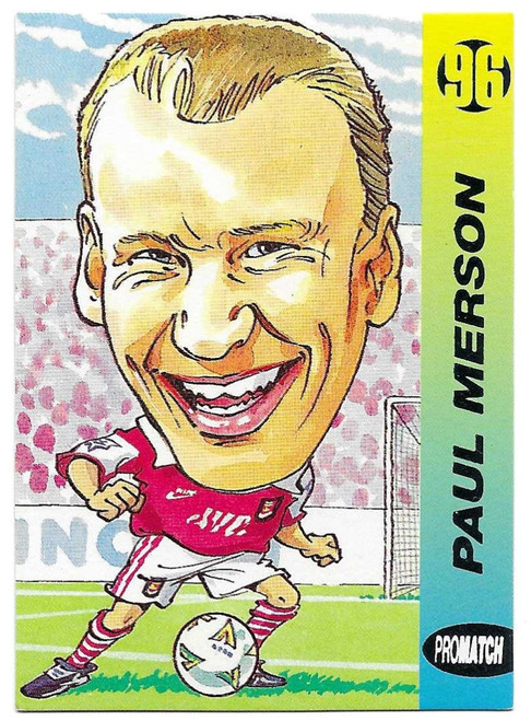 #062 Paul Merson (Arsenal) - Pro Match Series 1 1995/96