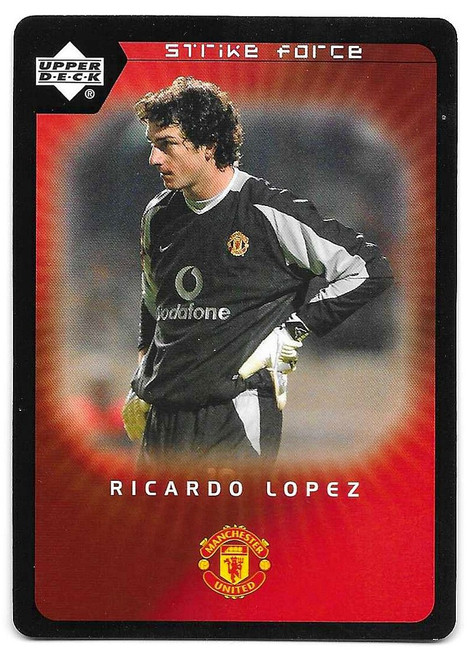 #093 Ricardo Lopez - Upper Deck Manchester United Strike Force 2003