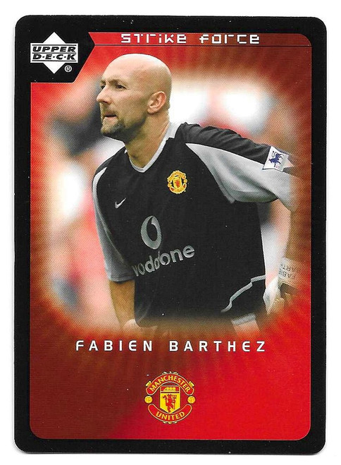 #039 Fabien Barthez - Upper Deck Manchester United Strike Force 2003