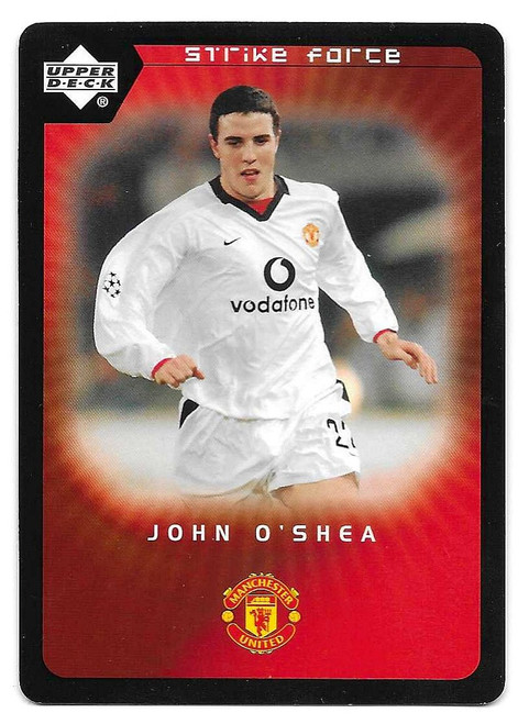 #083 John O'Shea - Upper Deck Manchester United Strike Force 2003