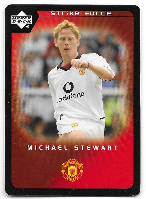 #100 Michael Stewart - Upper Deck Manchester United Strike Force 2003