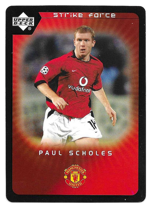 #029 Paul Scholes - Upper Deck Manchester United Strike Force 2003