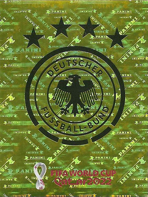 GER2 - Team Badge (Germany) - Panini World Cup 2022 - Sticker