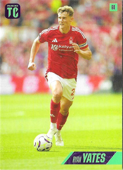 #060 Ryan Yates (Nottingham Forest) - Panini Top Class Premier League 2025
