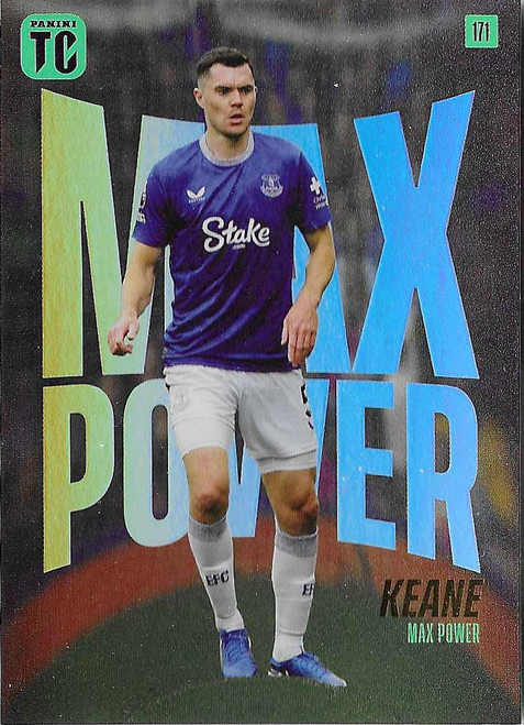 #171 Michael Keane (Everton) - MAX POWER - Panini Top Class Premier League 2025